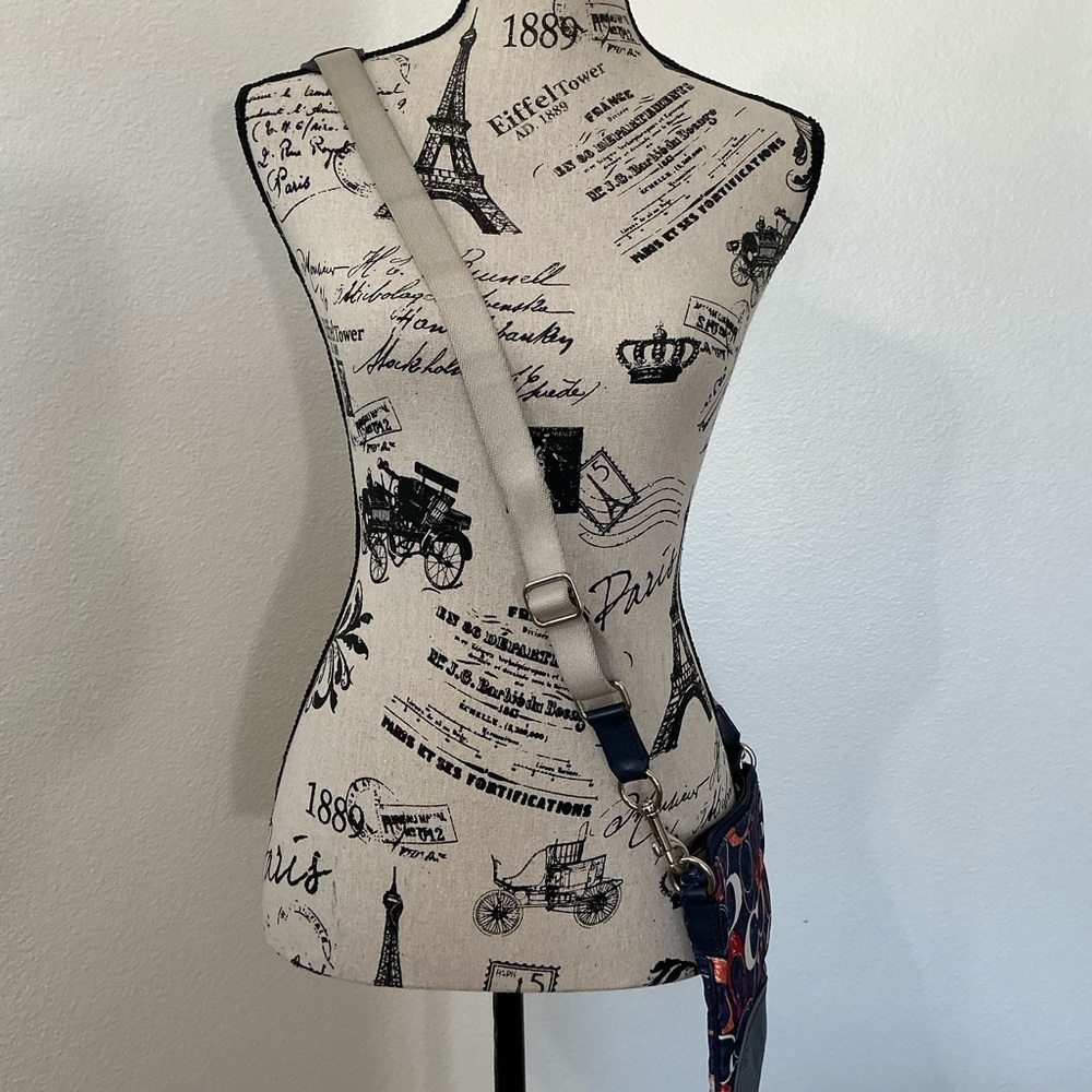 Coach Stylish Multicolor Adjustable Crossbody Bag - image 5